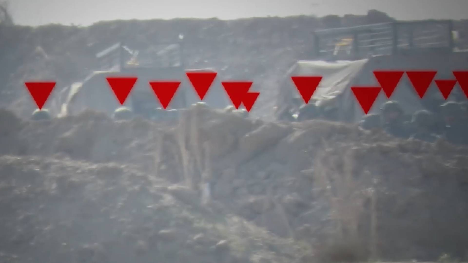 من مشاهد بثتها كتائب القسام لاستهداف جنود الاحتلال