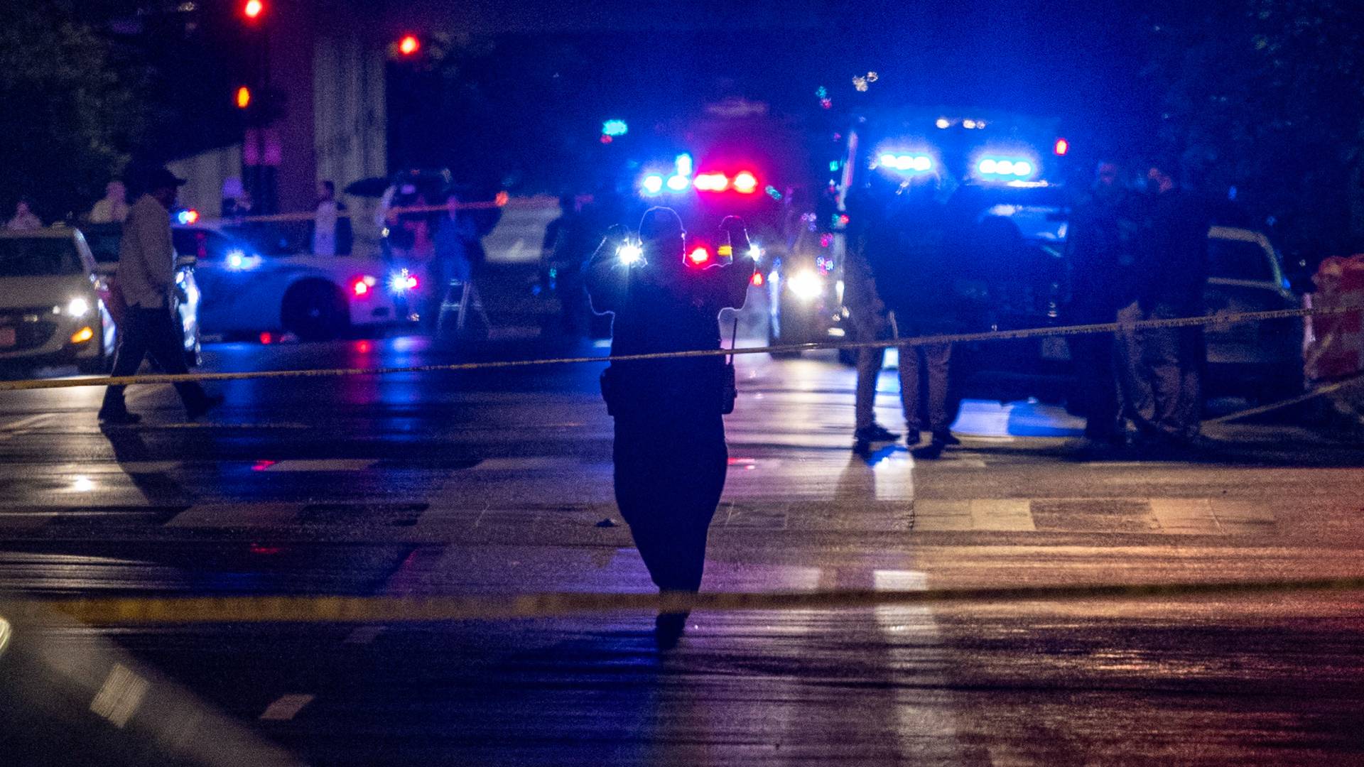 موقع عملية إطلاق النار في واشنطن