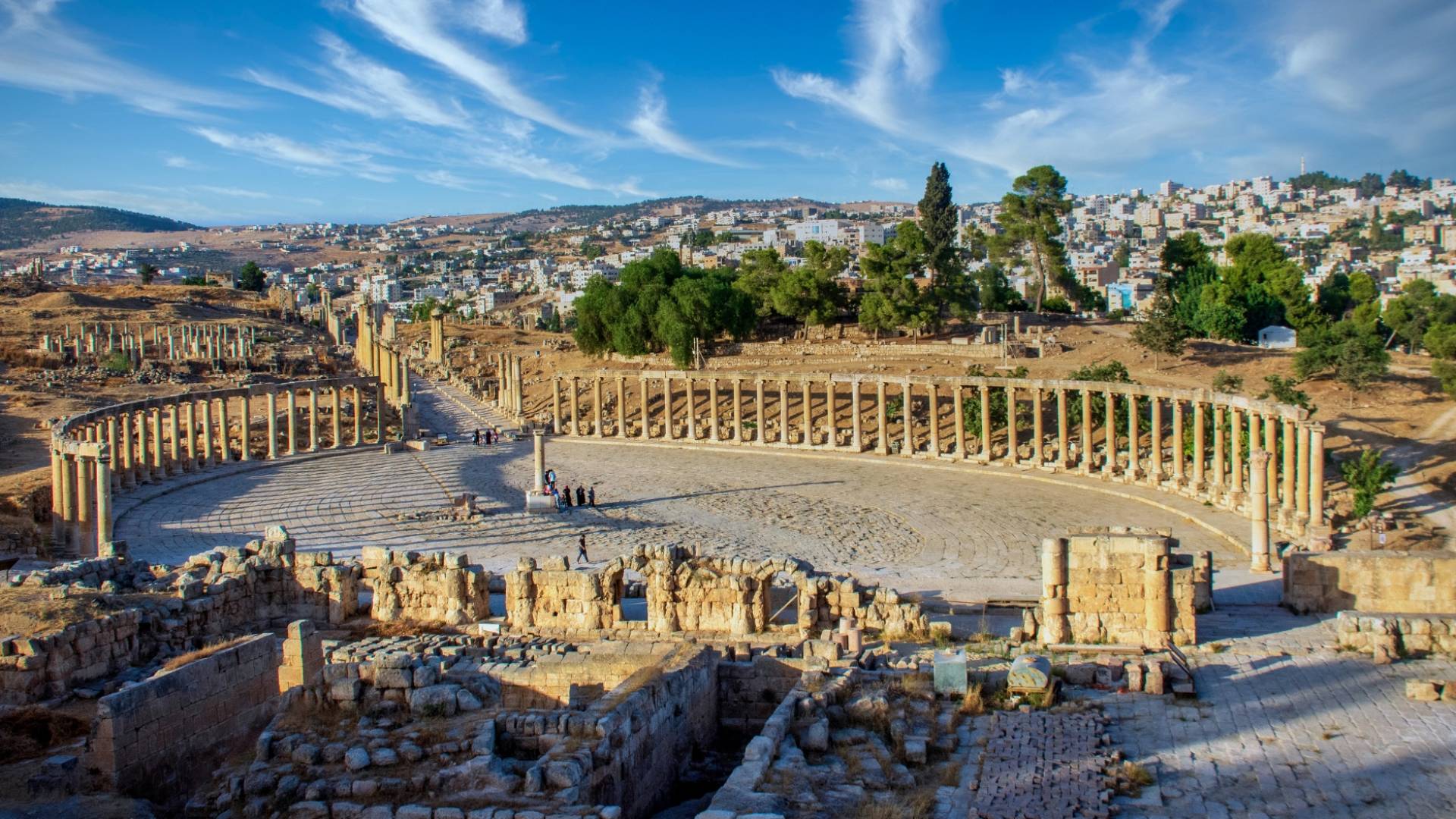 مدينة جرش الأثرية "أرشيفية"