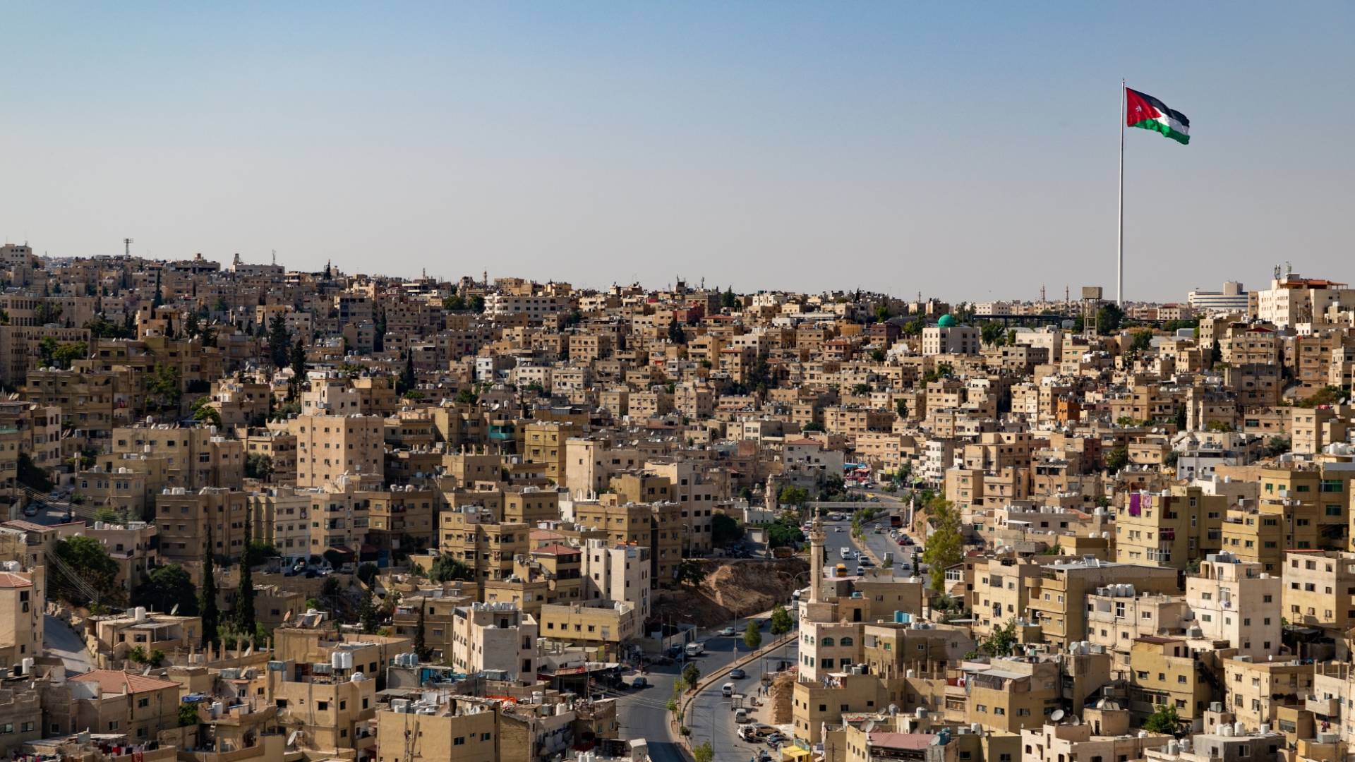 صورة عامة للعاصمة عمان