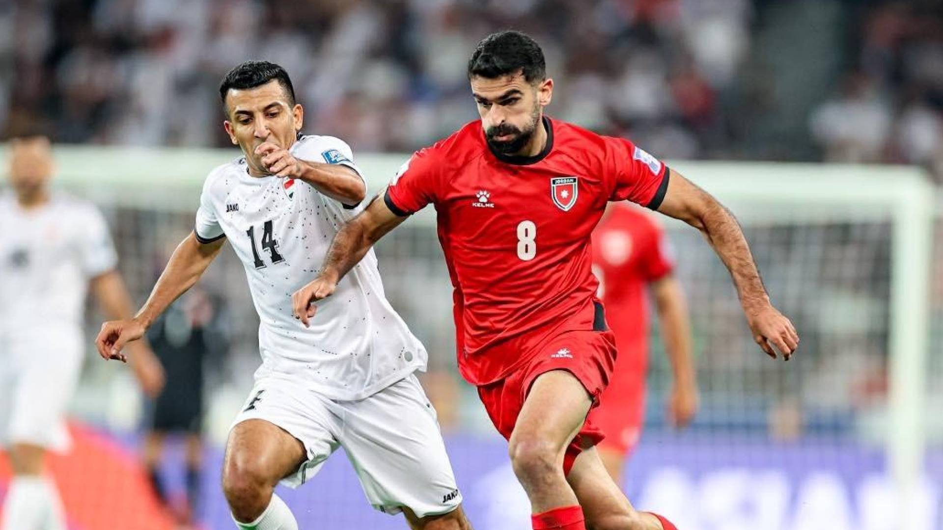 المنتخب الأردني والمنتخب العراقي