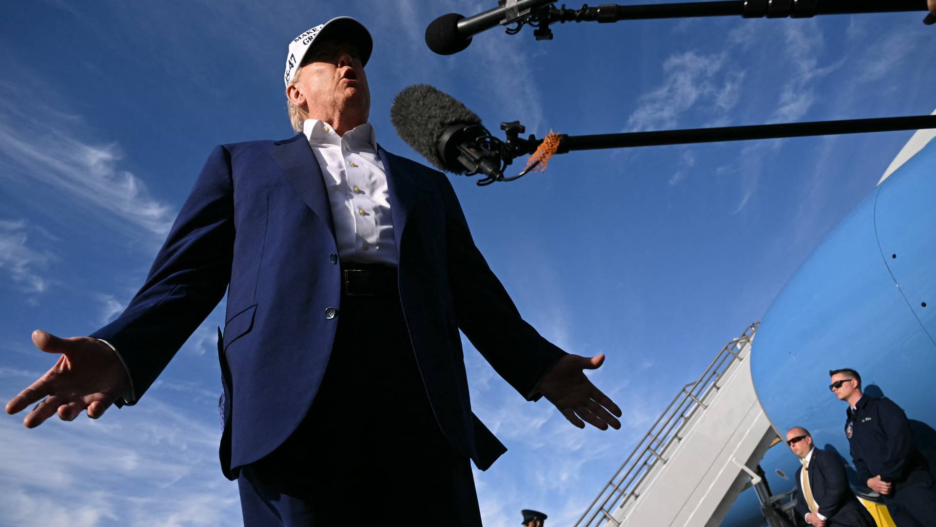 الرئيس الأمريكي دونالد ترمب