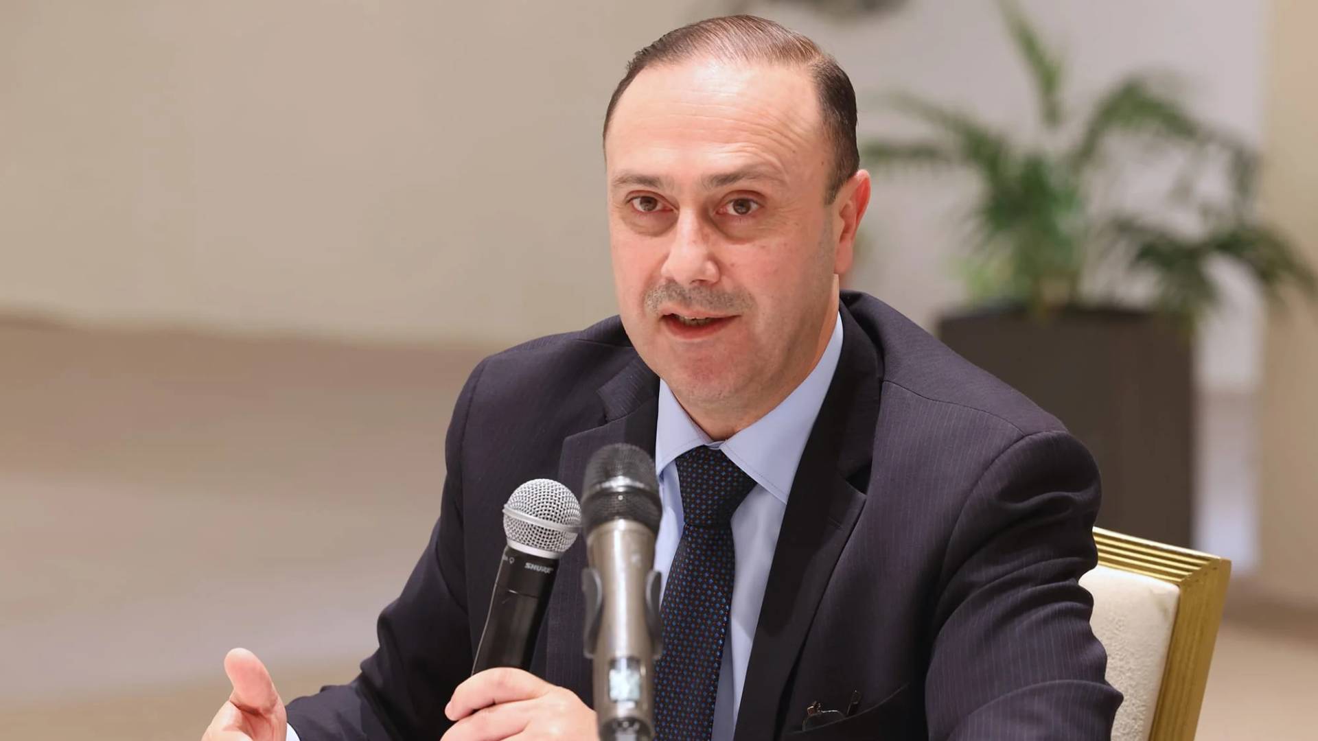 وزير الاتصال الحكومي الناطق الرسمي باسم الحكومة الدكتور محمد المومني