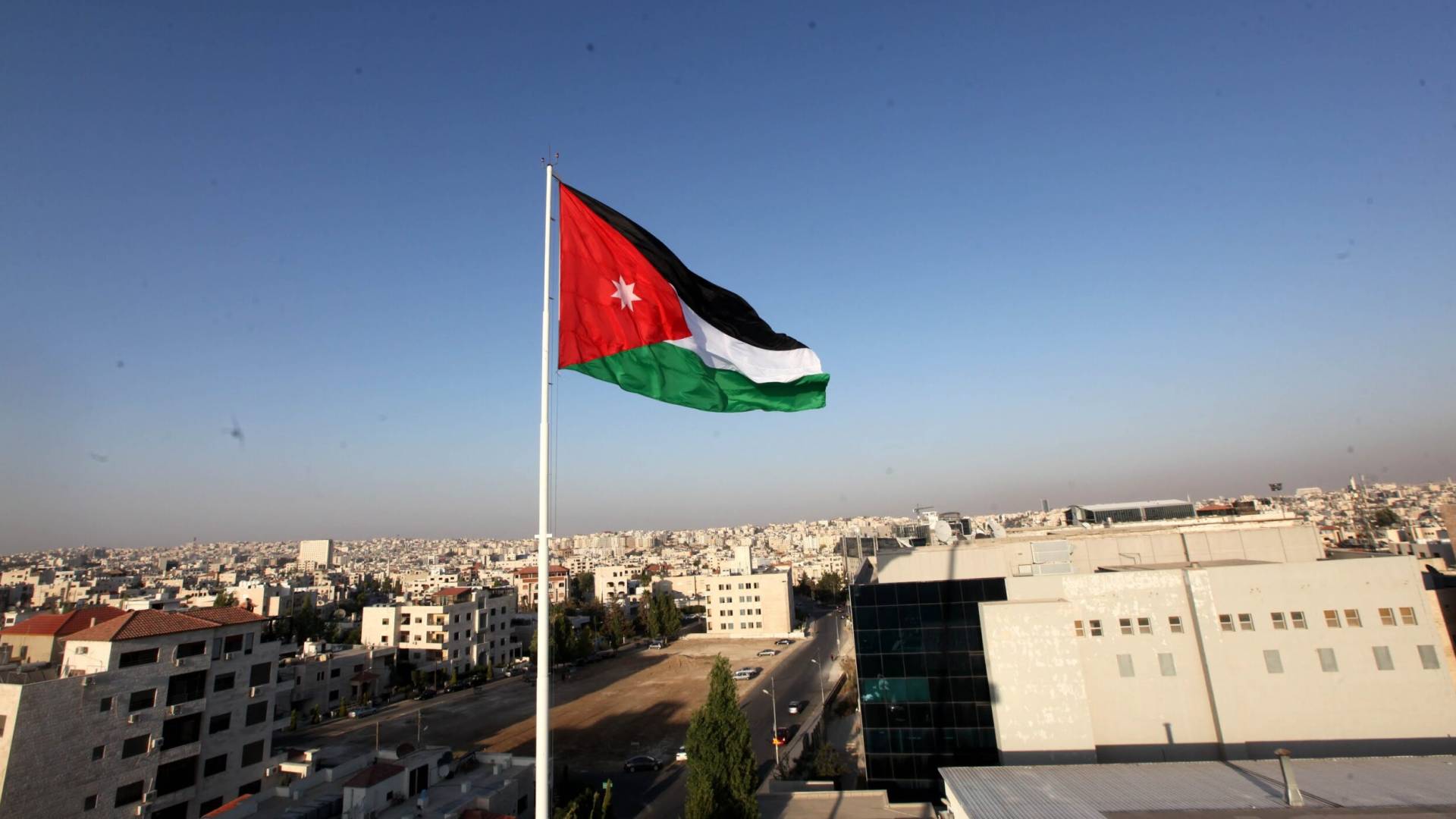 العلم الأردني