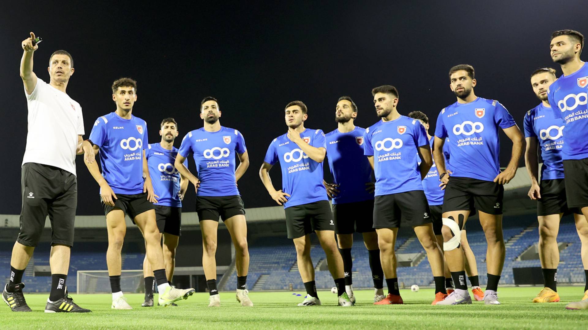 من تدريبات المنتخب الوطني