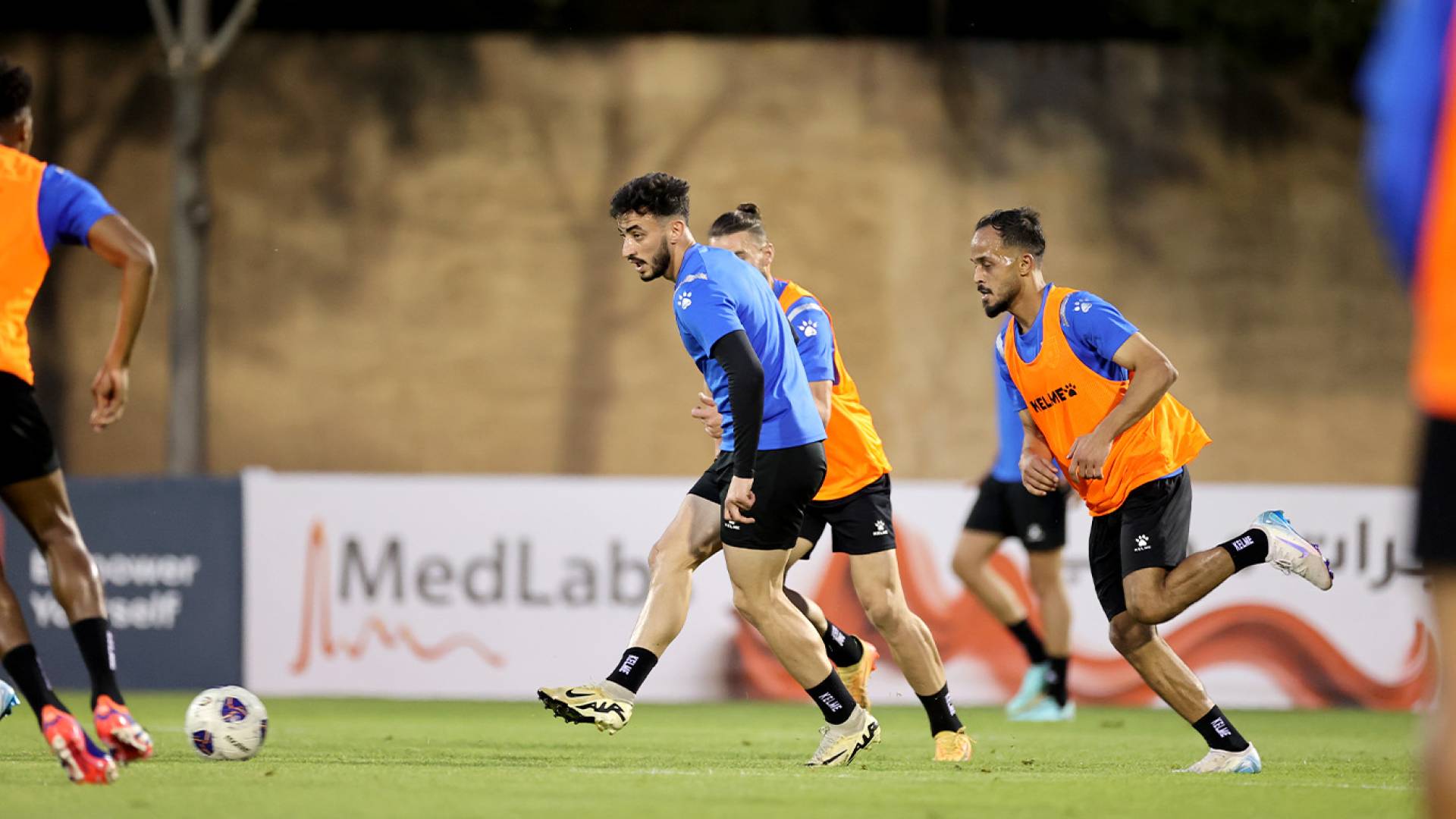 من تدريبات المنتخب الوطني