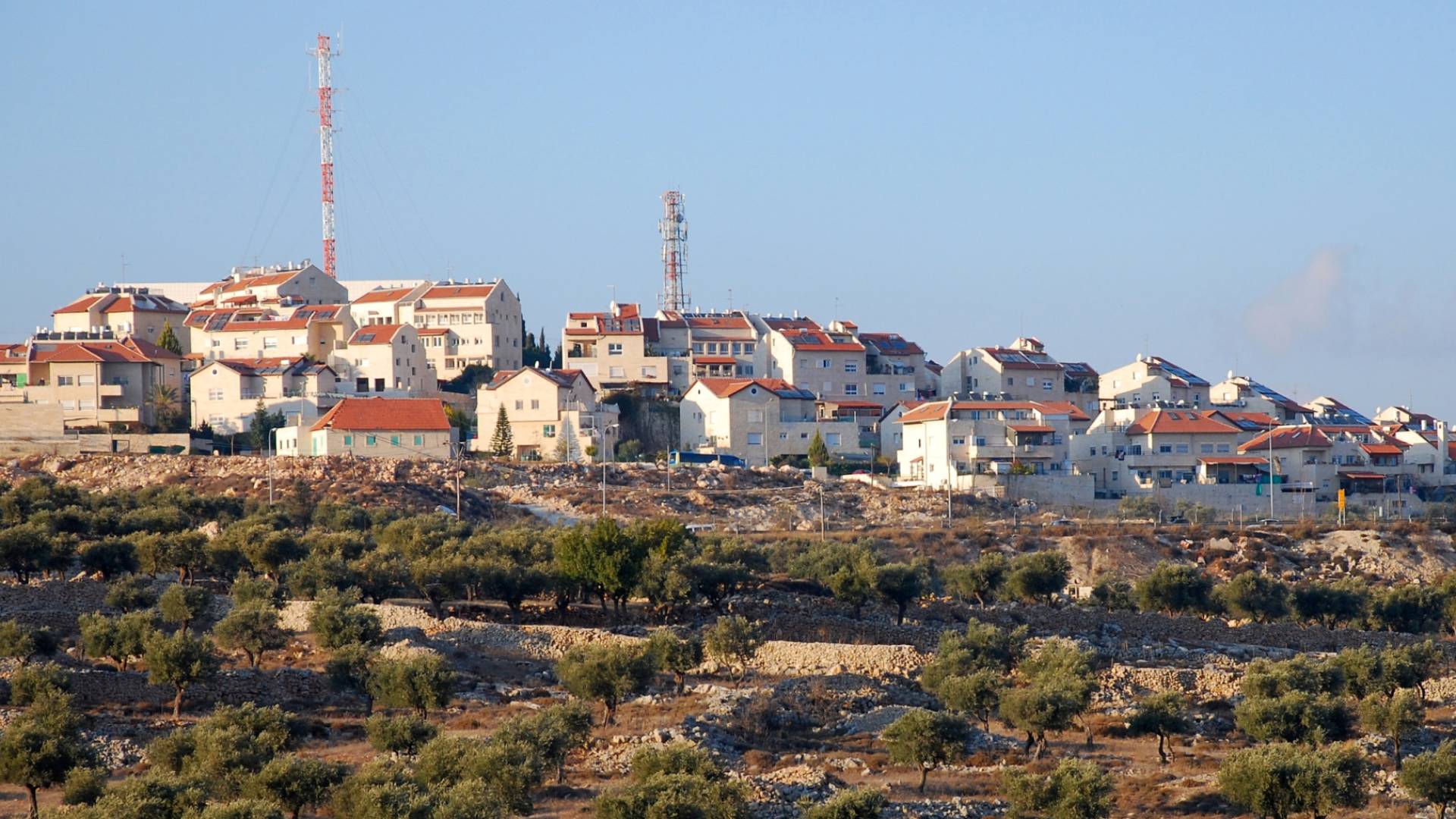 مستوطنات في الضفة الغربية - أرشيفية