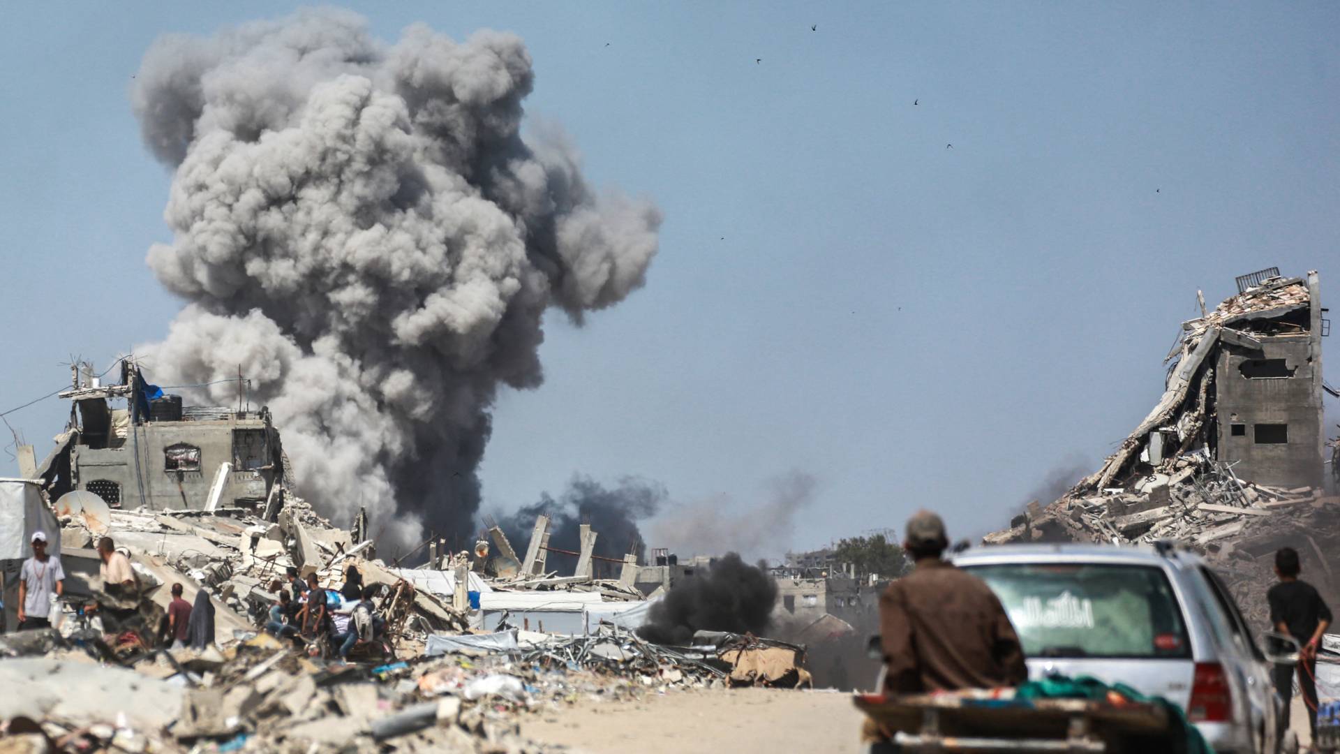 قصف منزل في قطاع غزة "أرشيفية"