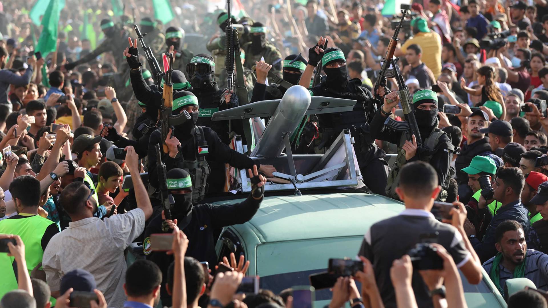 عناصر من حركة حماس - أرشيفية