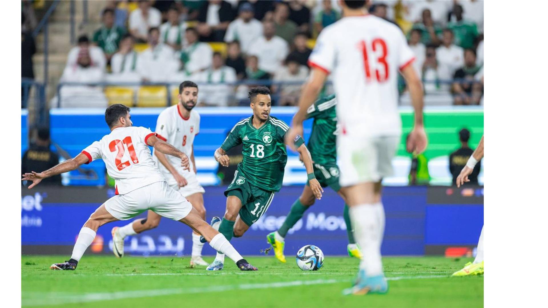المنتخب الوطني امام المنتخب السعودي