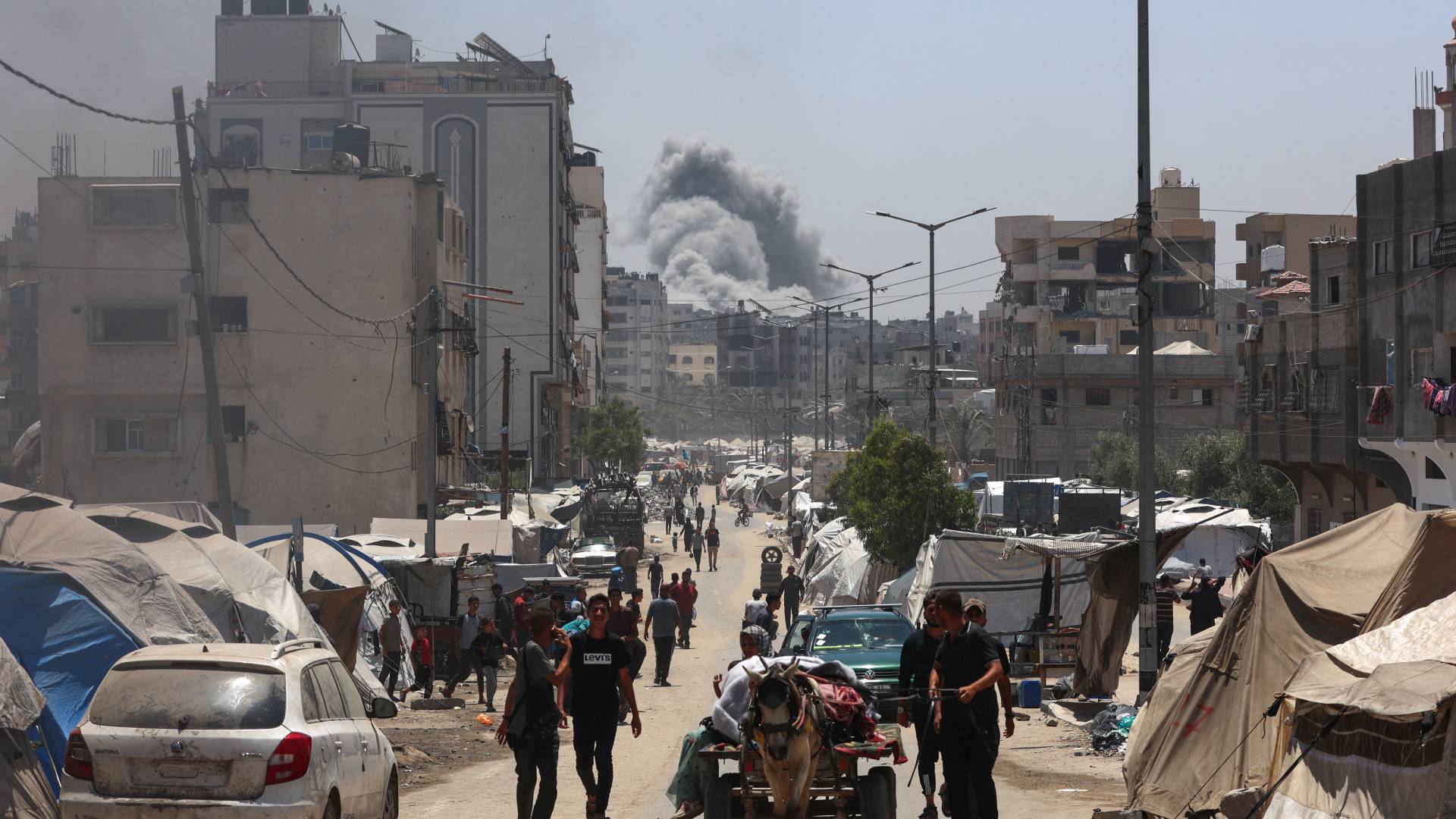 قصف على قطاع غزة