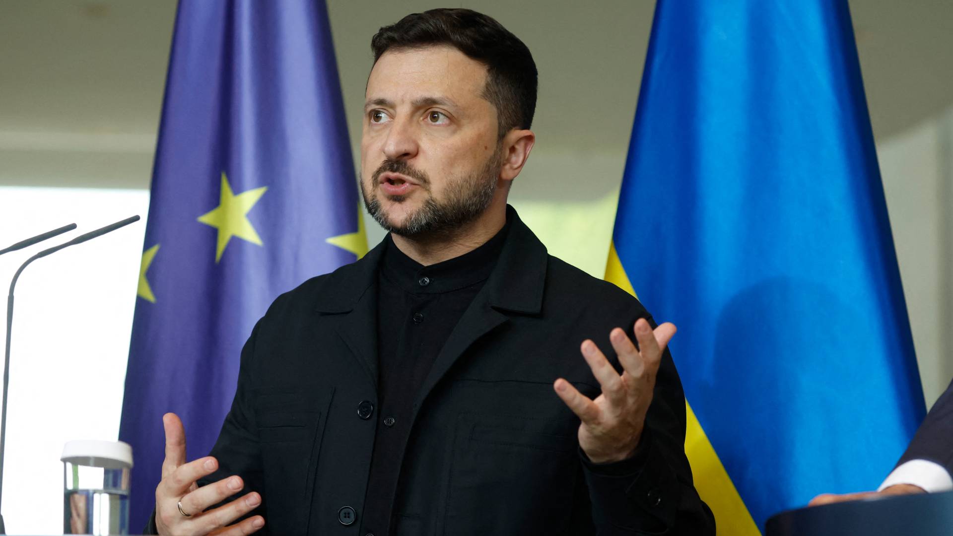 الرئيس الأوكراني فولوديمير زيلينسكي