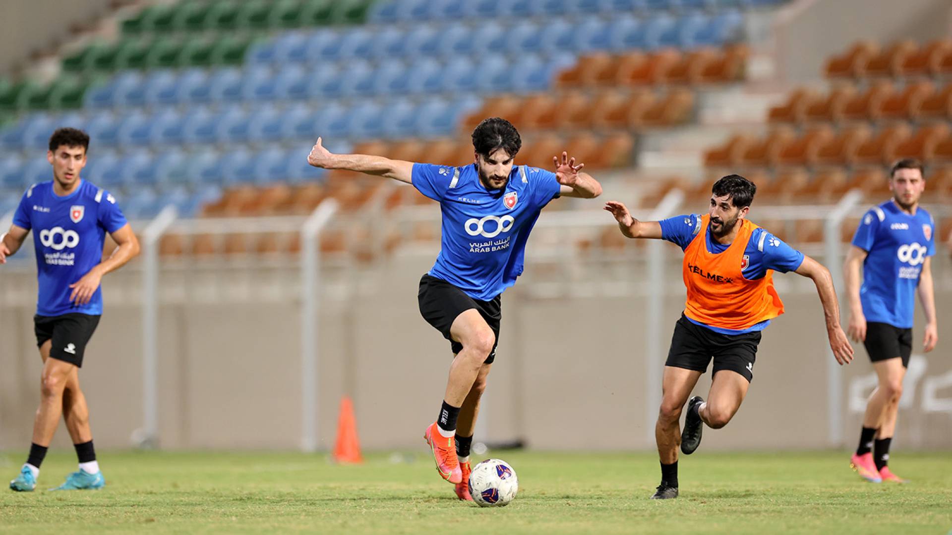 من تدريبات المنتخب الوطني