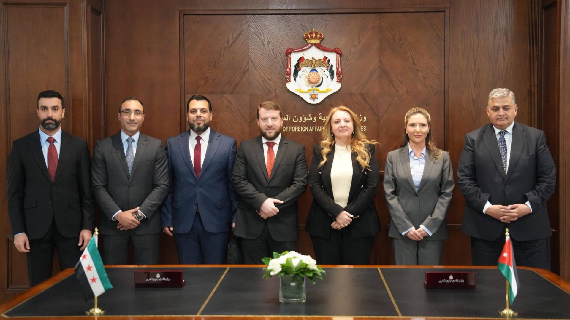 الأردن وسوريا يوقعان مذكرة تفاهم لتعزيز التعاون في تدريب الكوادر الدبلوماسية