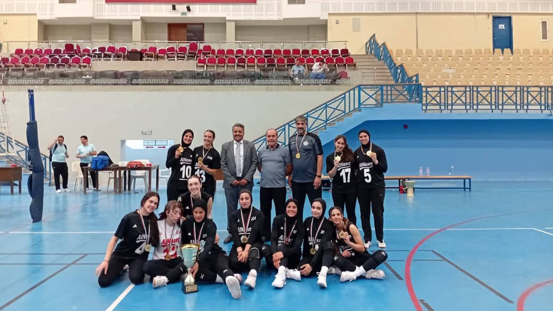 النصر يتوج بلقب كأس الأميرة آية للكرة الطائرة للسيدات