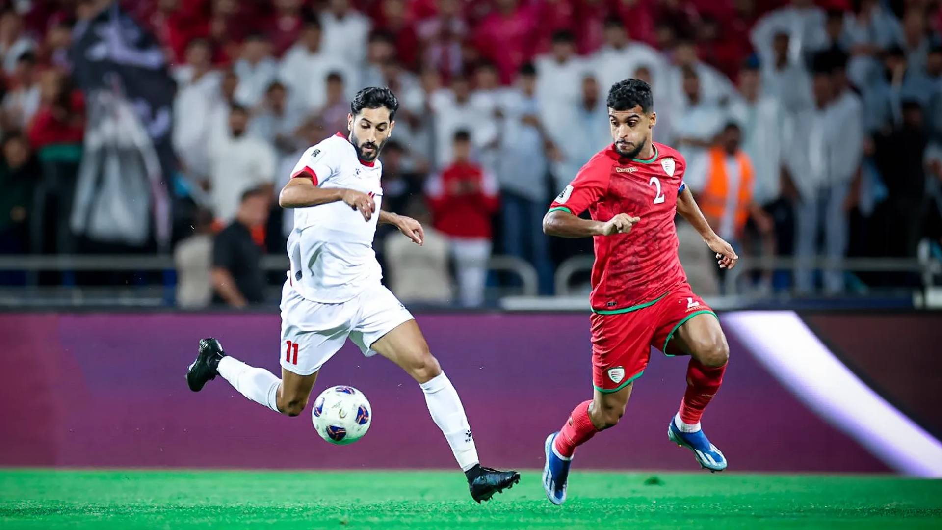 مباراة الأردن وعمان