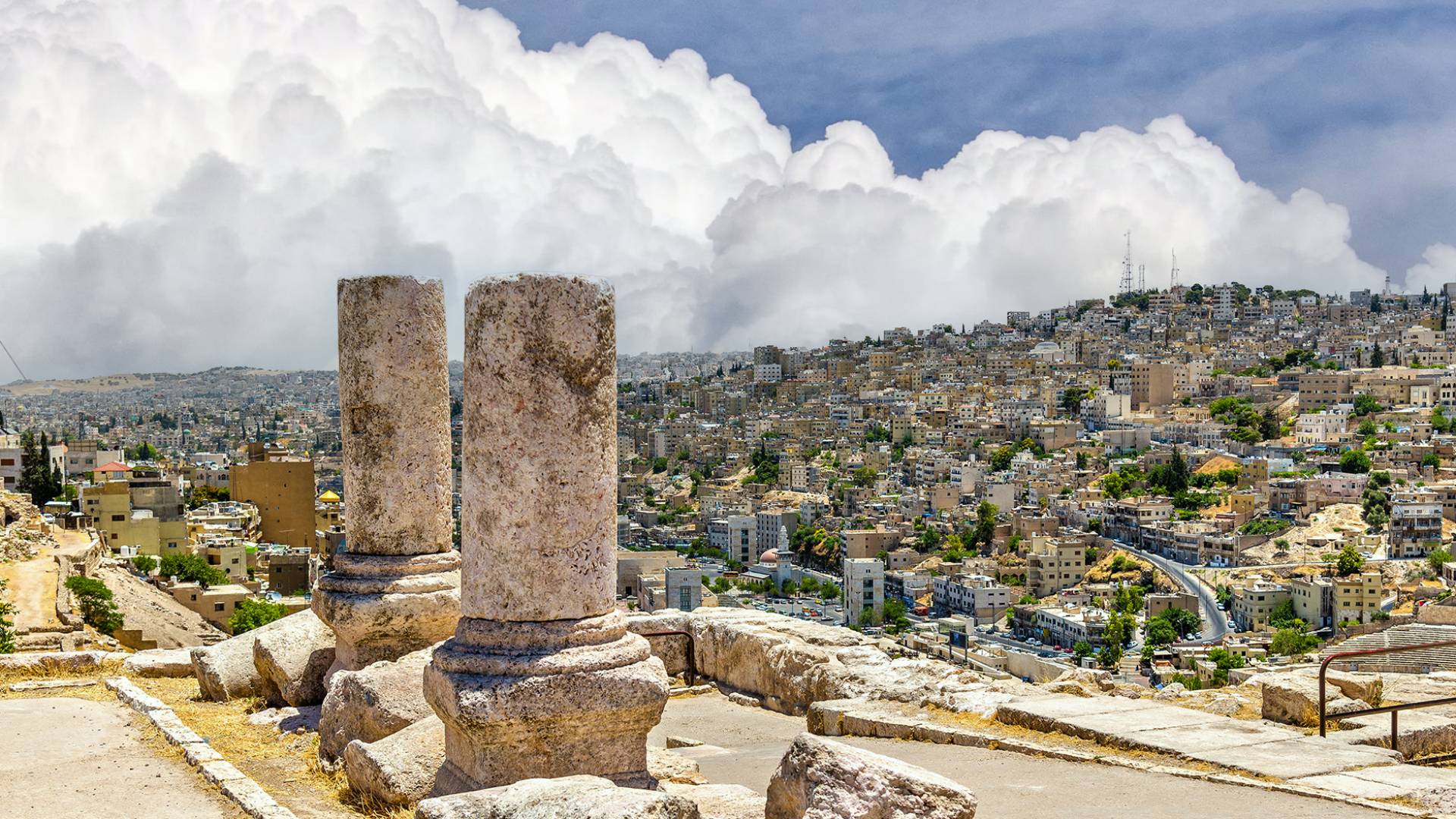 لقطة للعاصمة عمان