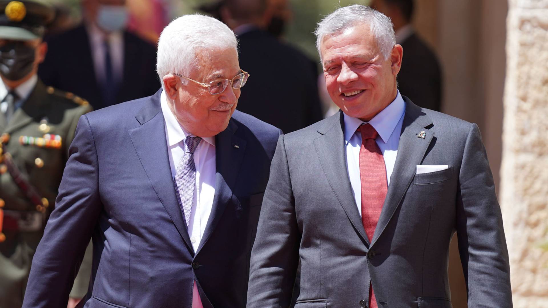 الملك والرئيس الفلسطيني