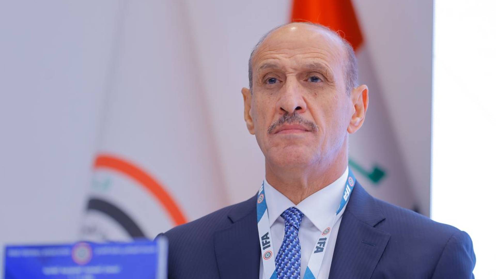 عدنان درجال رئيس الاتحاد العراقي لكرة القدم