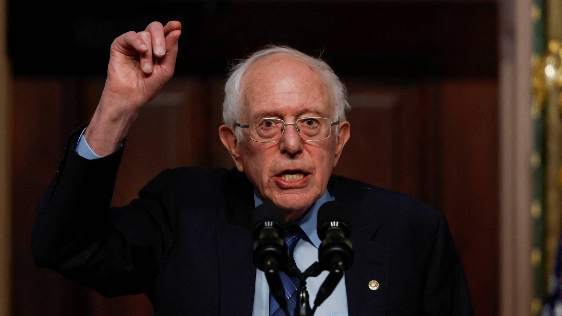 السيناتور الأمريكي بيرني ساندرز