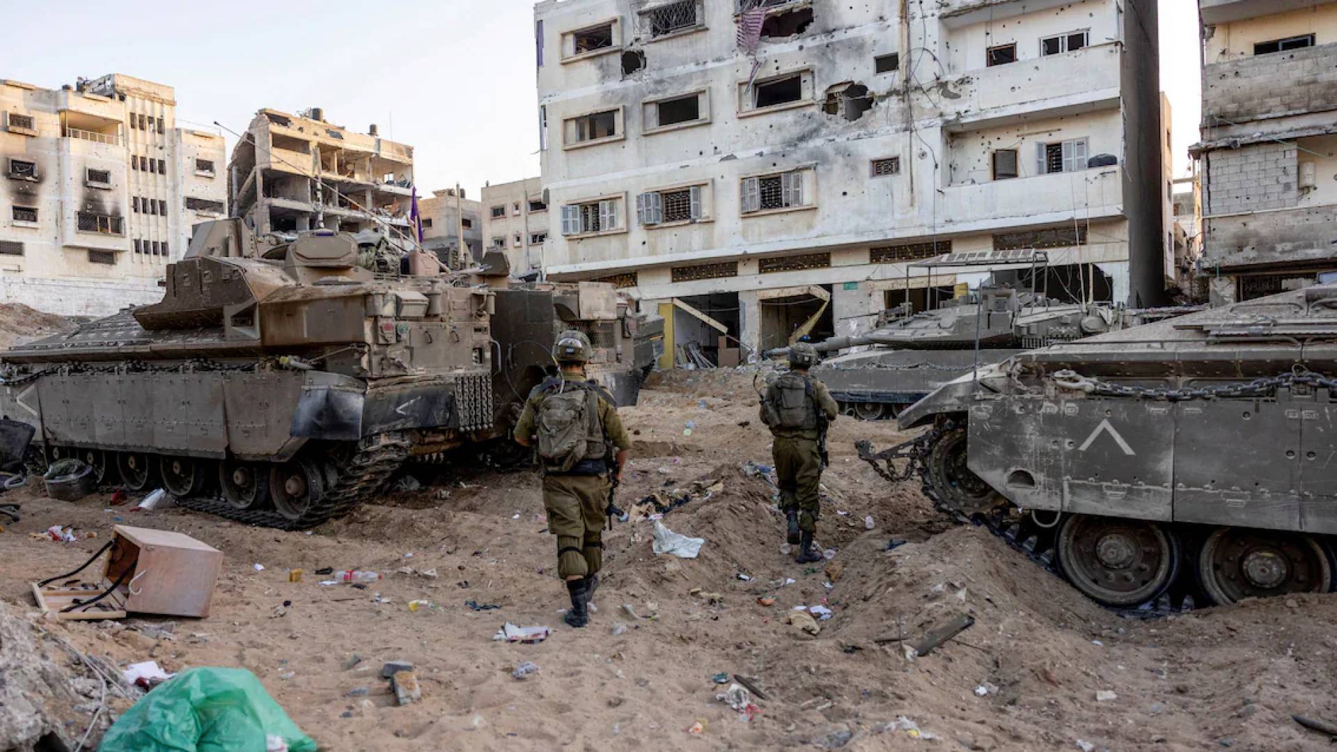 قوات الاحتلال تتوغل بغزة