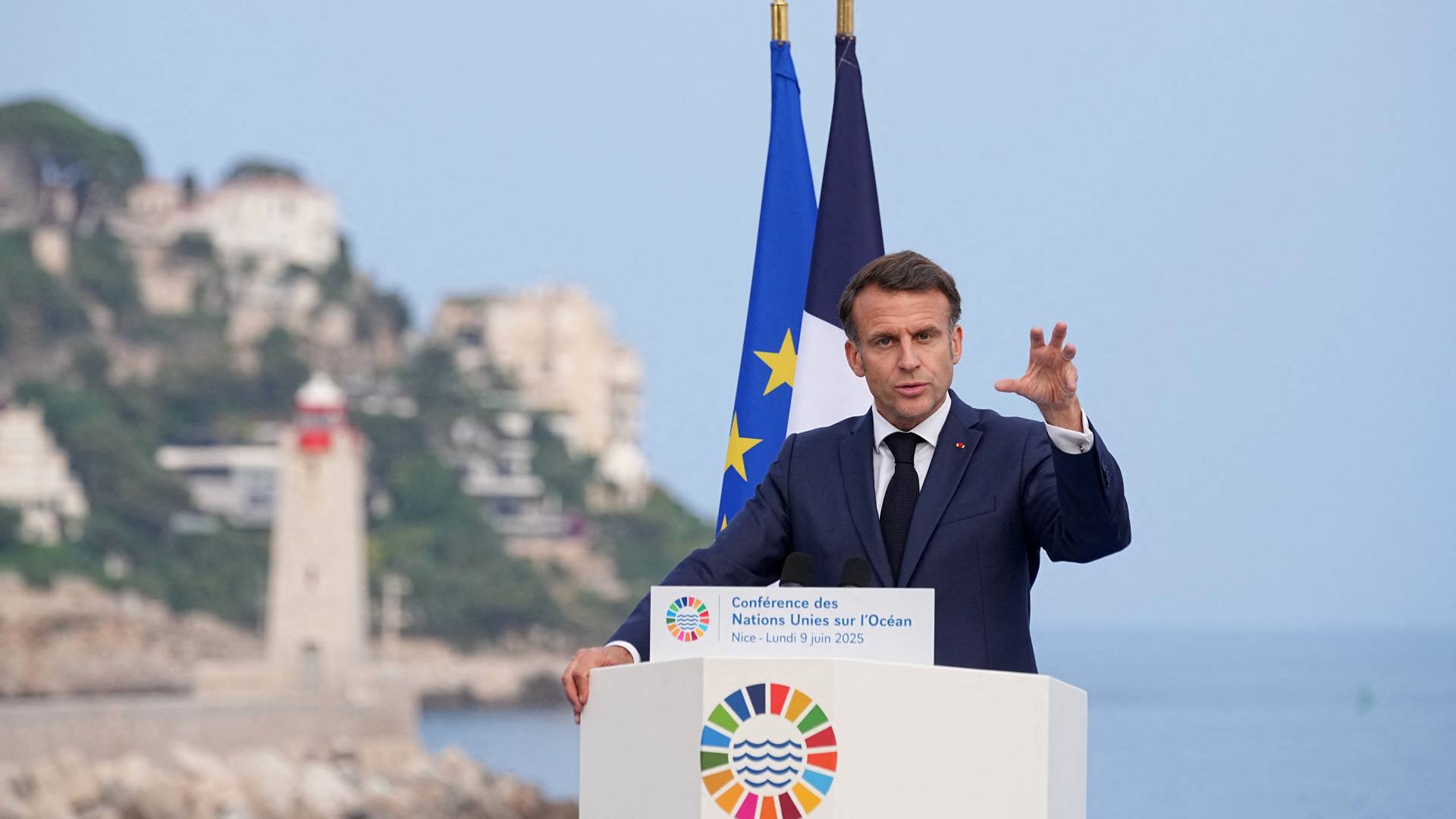 الرئيس الفرنسي إيمانويل ماكرون