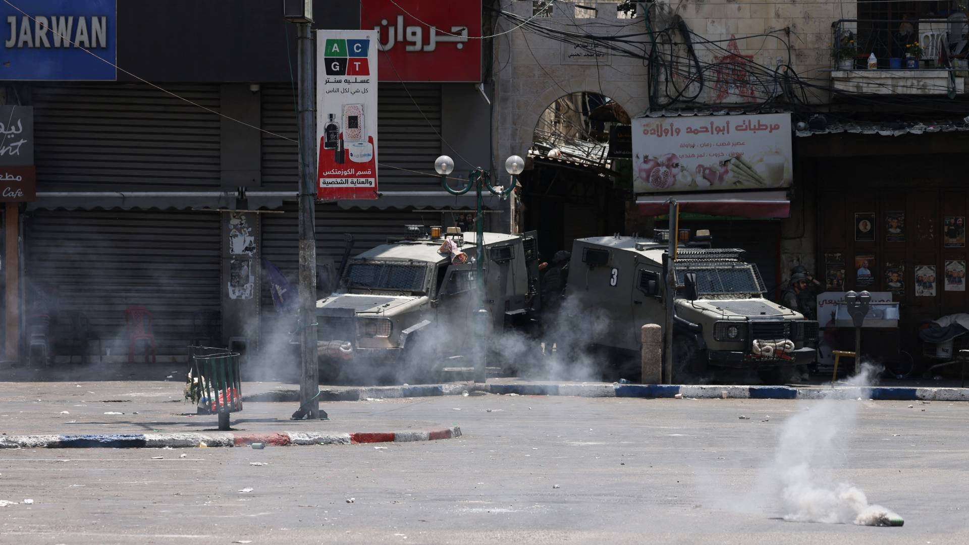 اقتحامن قوات الاحتلال لمدينة نابلس