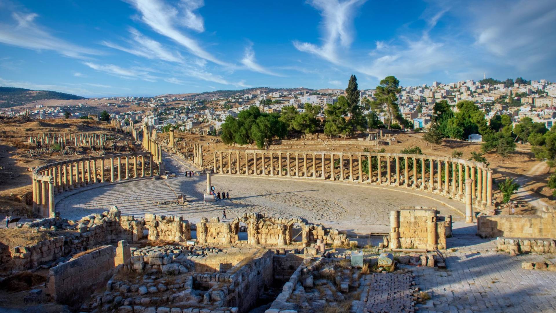 لقطة عامة للعاصمة عمان