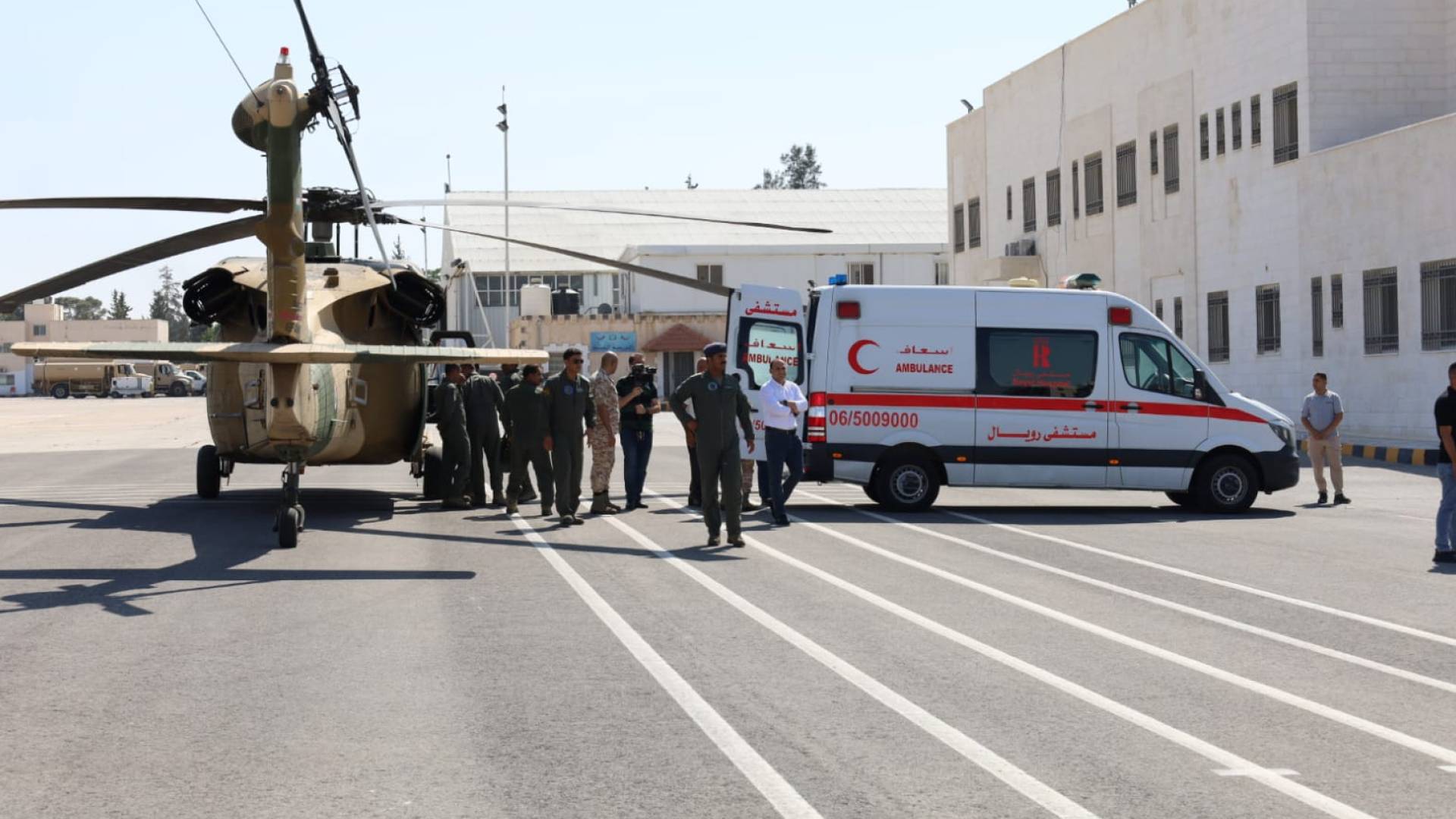 قائد طبابة سلاح الجو لـ"رؤيا": إجلاء الممرض الأردني المصاب في غزة إلى المدينة الطبية الأربعاء