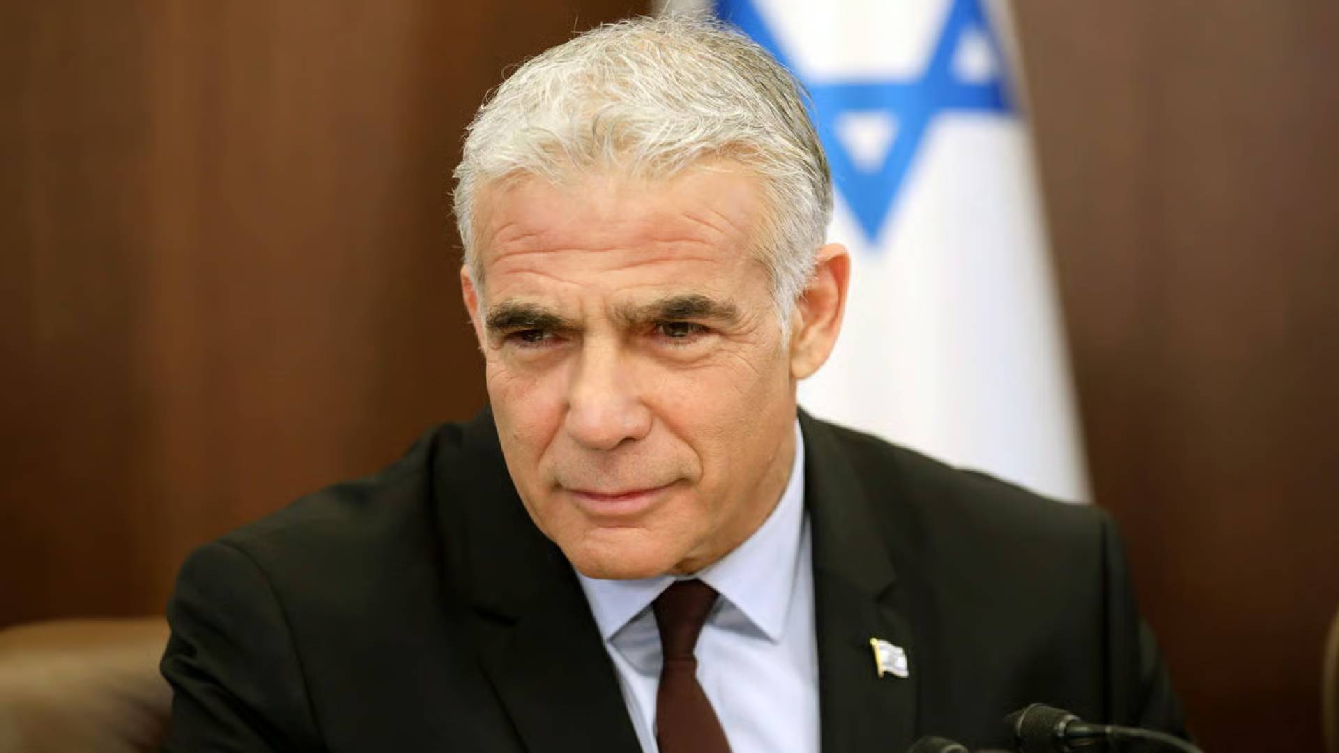 زعيم المعارضة في كيان الاحتلال، يائير لابيد