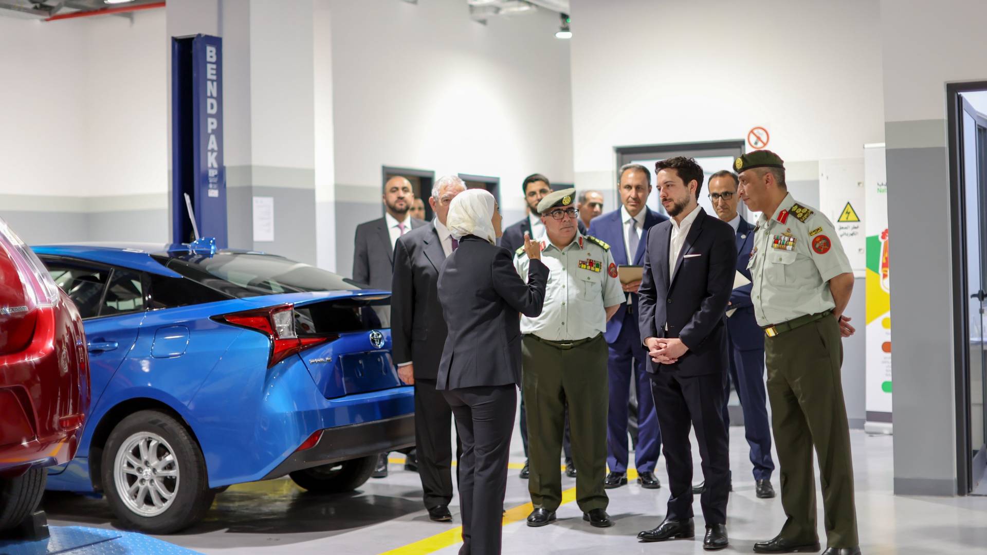 ولي العهد يزور سلطة منطقة العقبة الاقتصادية الخاصة