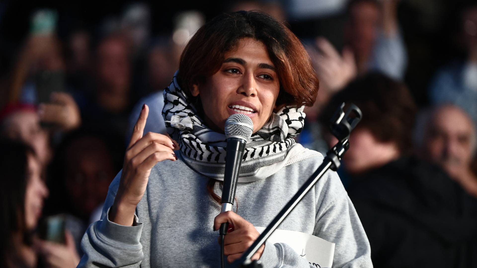 النائبة الفرنسية-الفلسطينية في البرلمان الأوروبي ريما حسن،