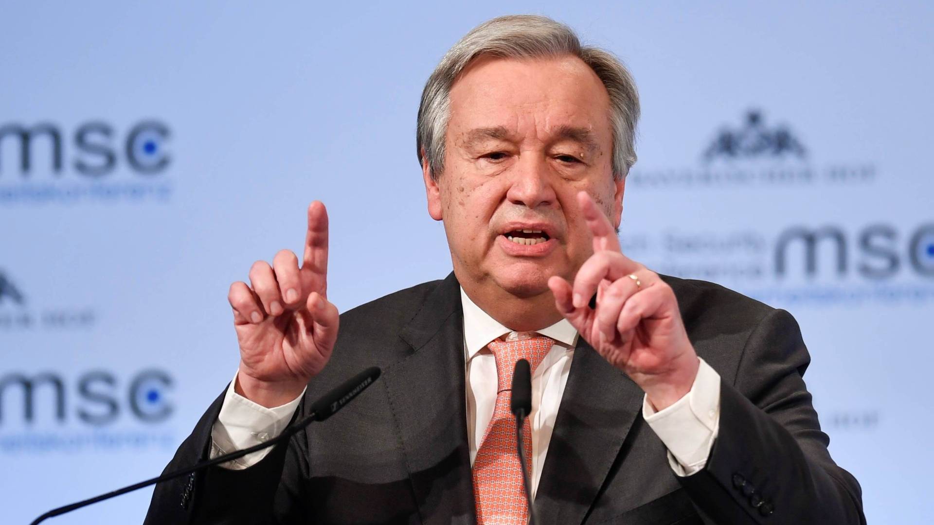 الأمين العام للأمم المتحدة أنطونيو غوتيريش