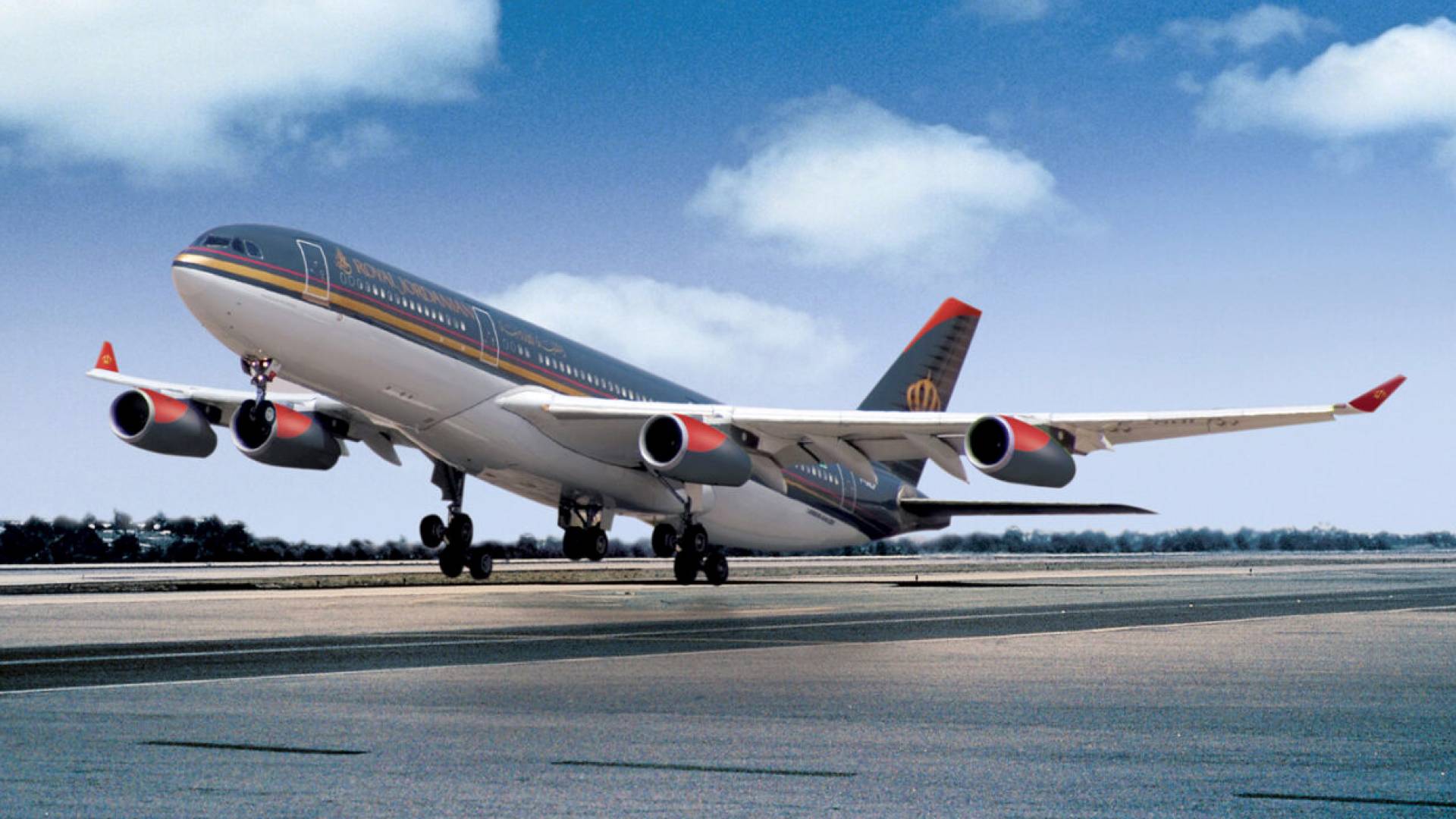 طائرة الملكية الاردنية