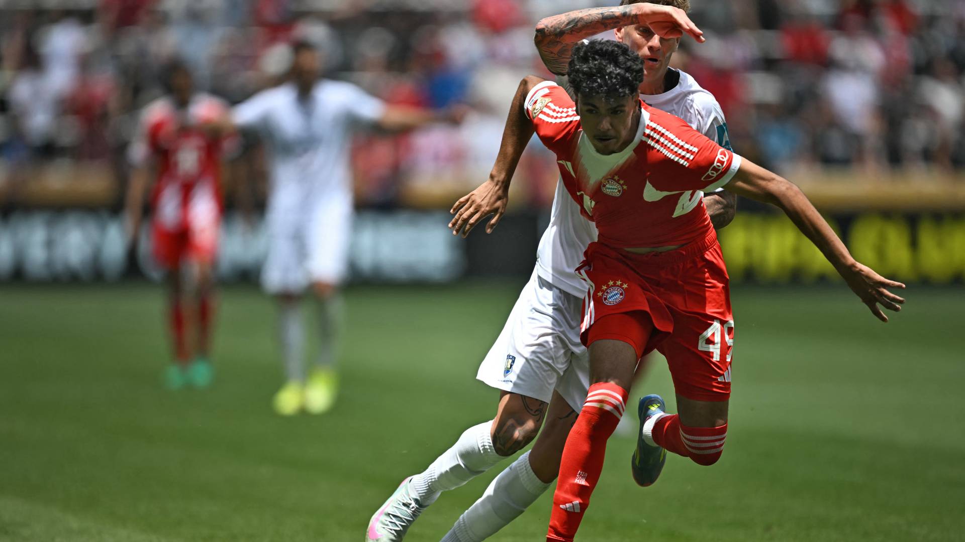 من المباراة