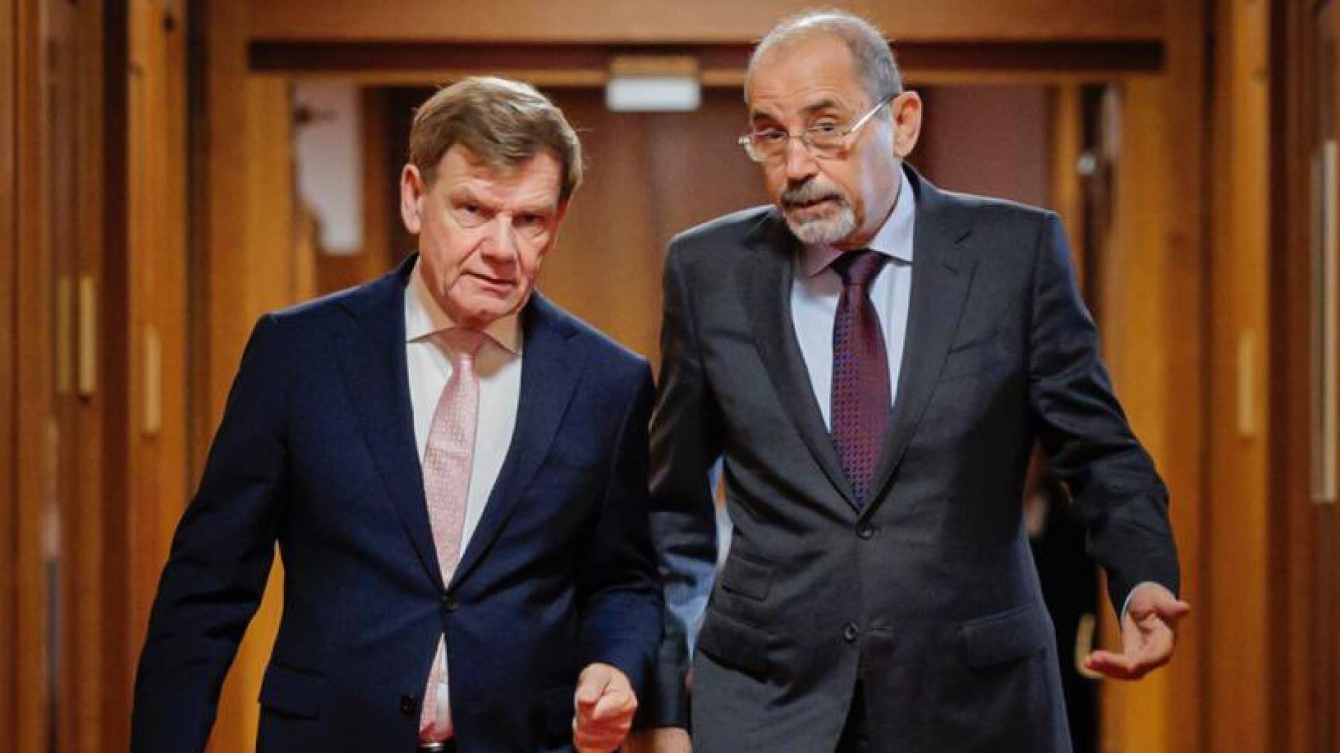 أيمن الصفدي ووزير الخارجية الألماني