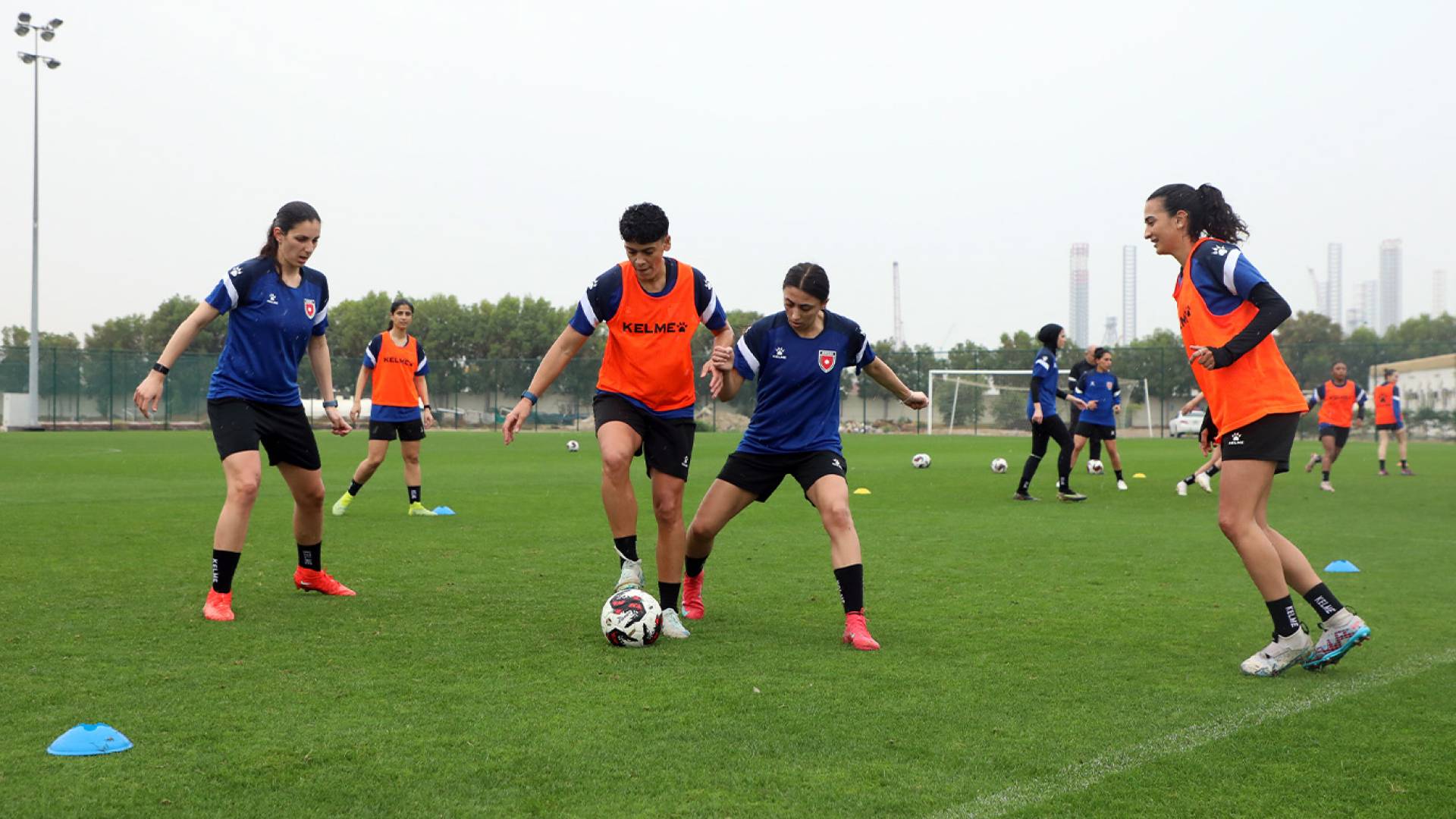 من تدريبات المنتخب الوطني