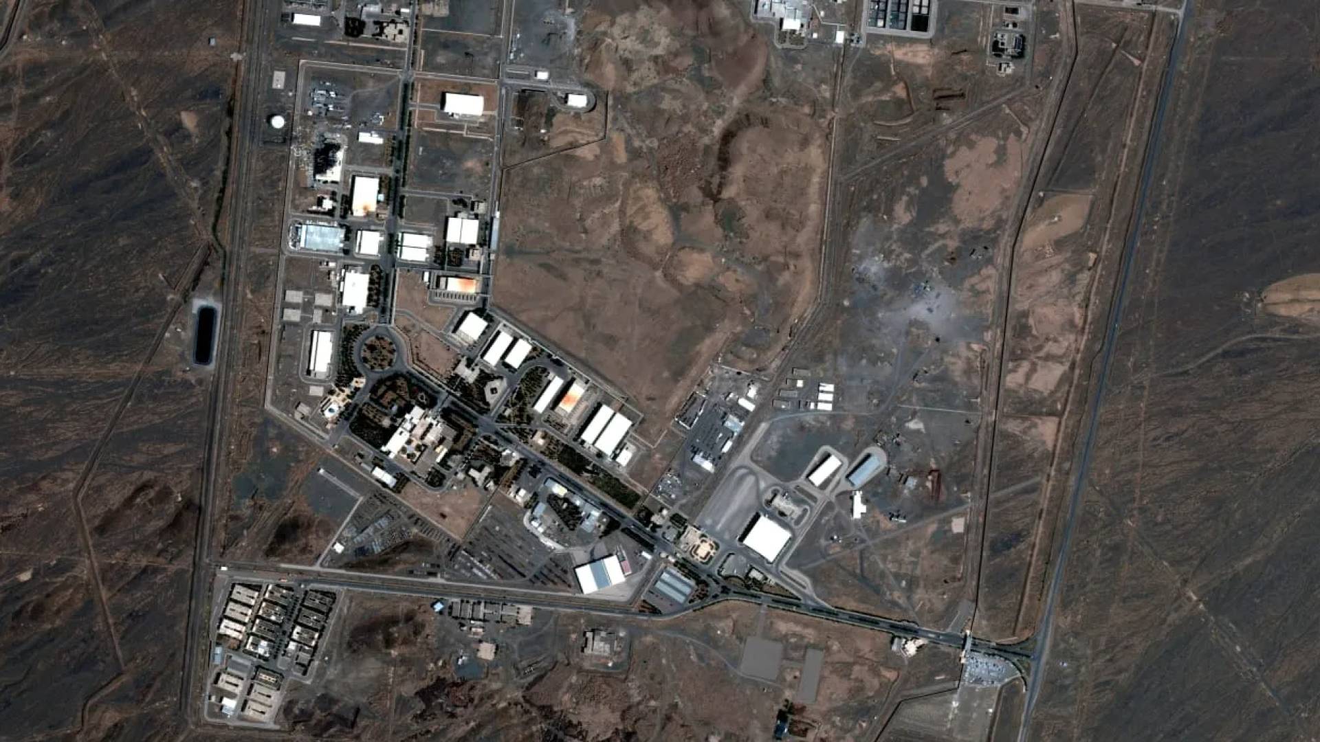 صورة فضائية تظهر منشأة فوردو لتخصيب الوقود النووي وسط إيران