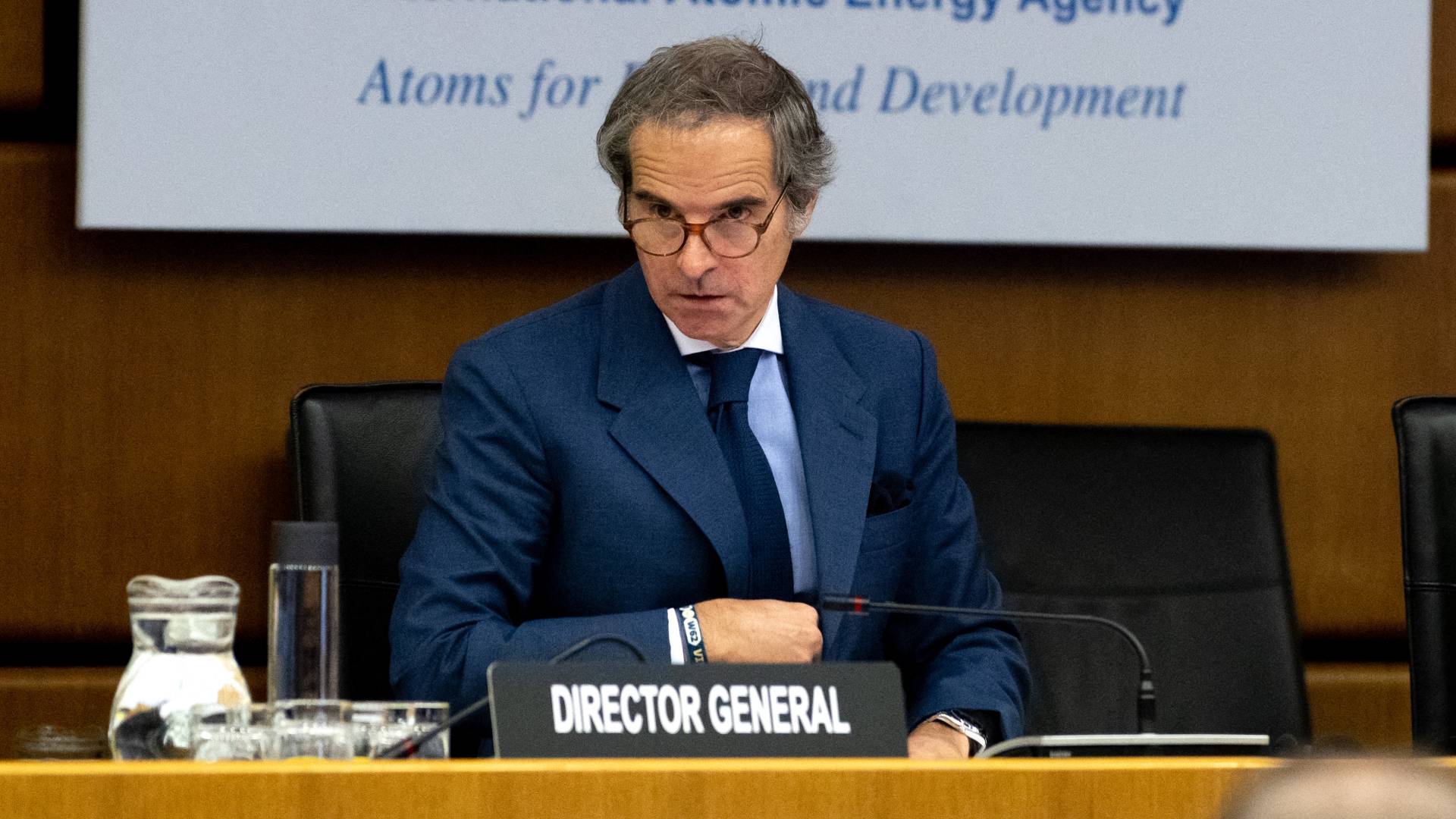 مدير الوكالة الدولية للطاقة الذرية، رافائيل غروسي