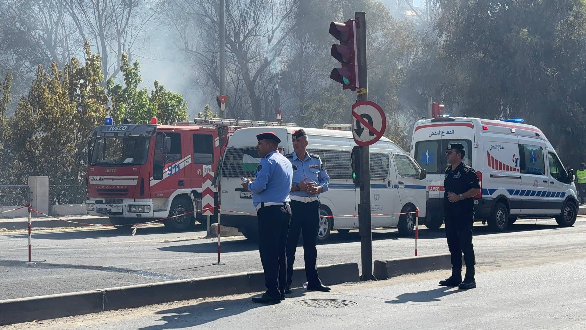 الأجهزة الأمنية في عمان