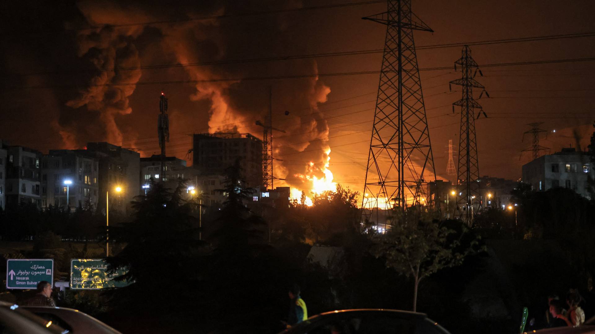 موقع في إيران تم استهدافه