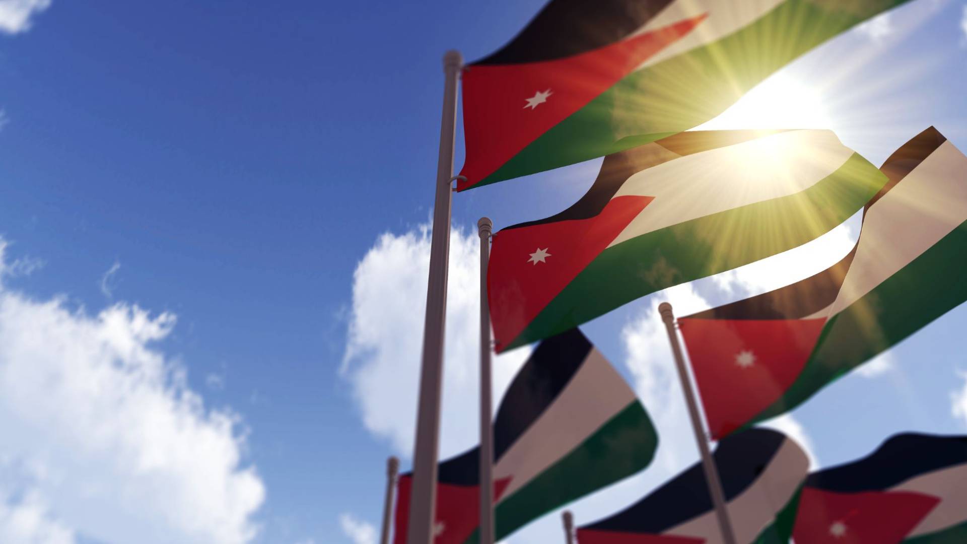 العلم الأردني