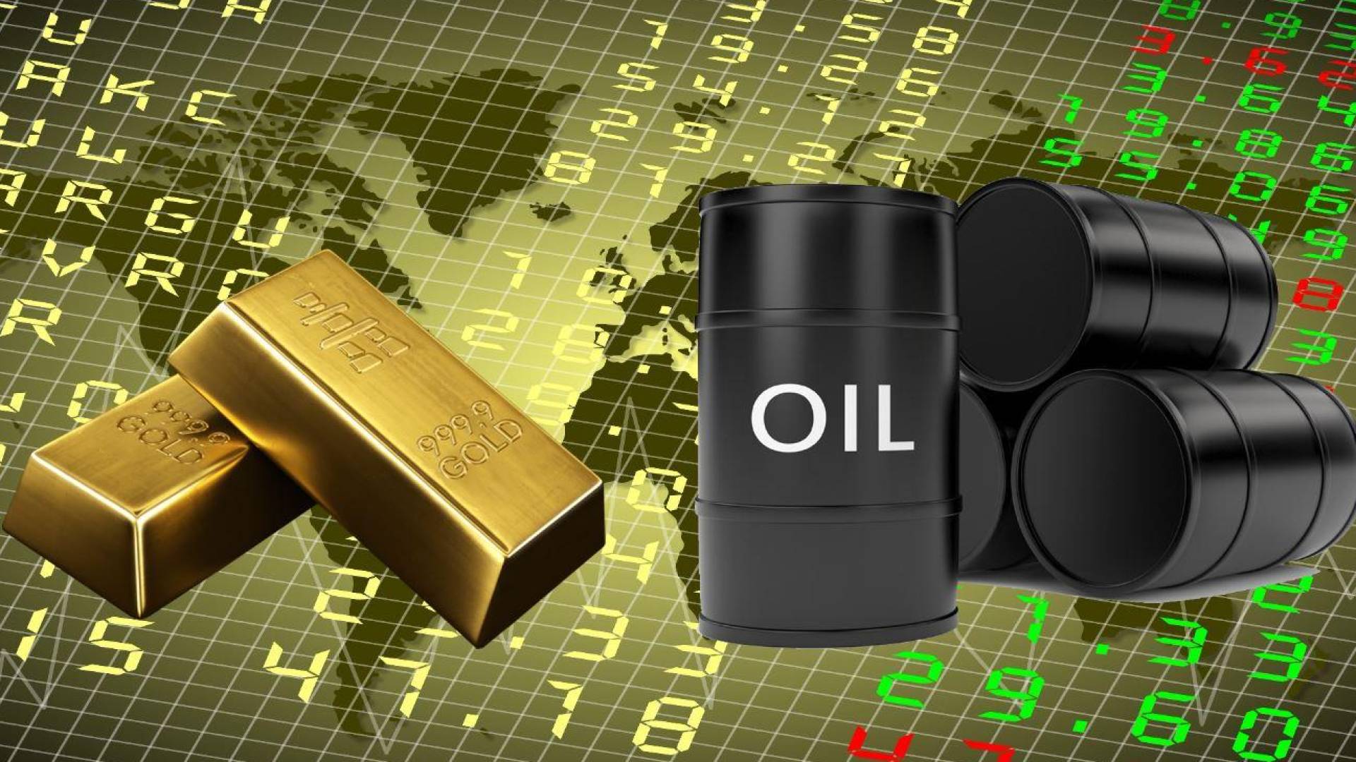 النفط والذهب