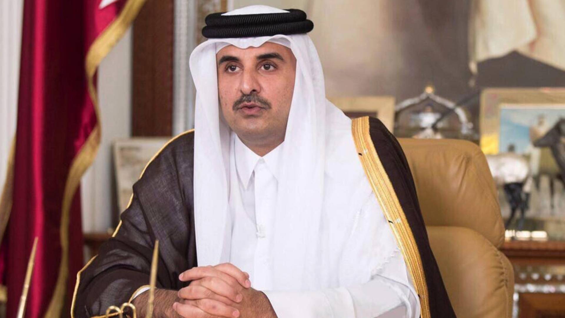 أمير دولة قطر الشيخ تميم بن حمد آل ثاني