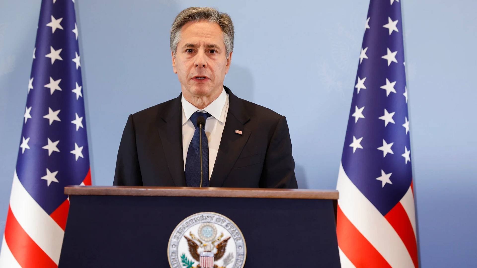 وزير الخارجية الأمريكي السابق أنتوني بلينكن