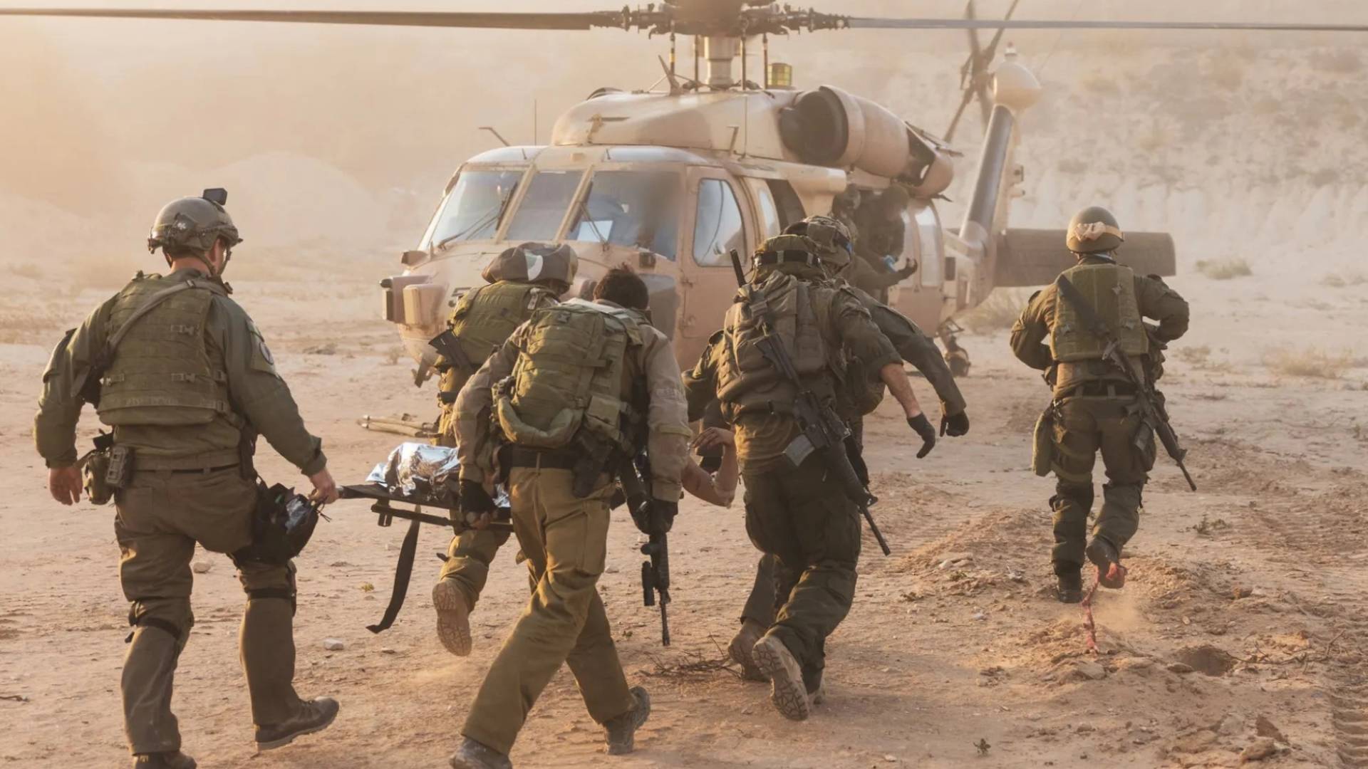 إخلاء قتلى ومصابي جنود الاحتلال