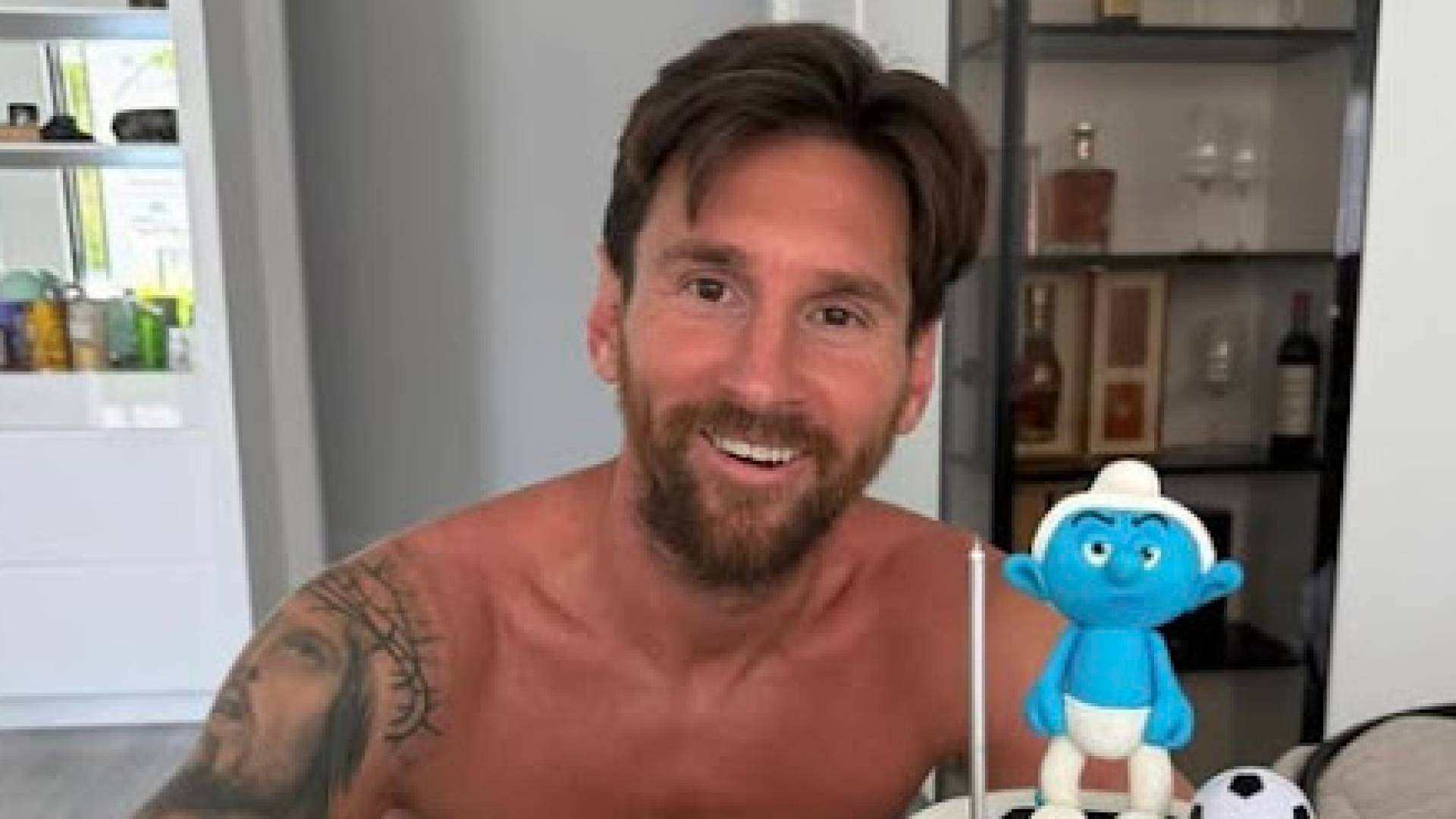 ليونيل ميسي يحتفل بعيد ميلاده 38