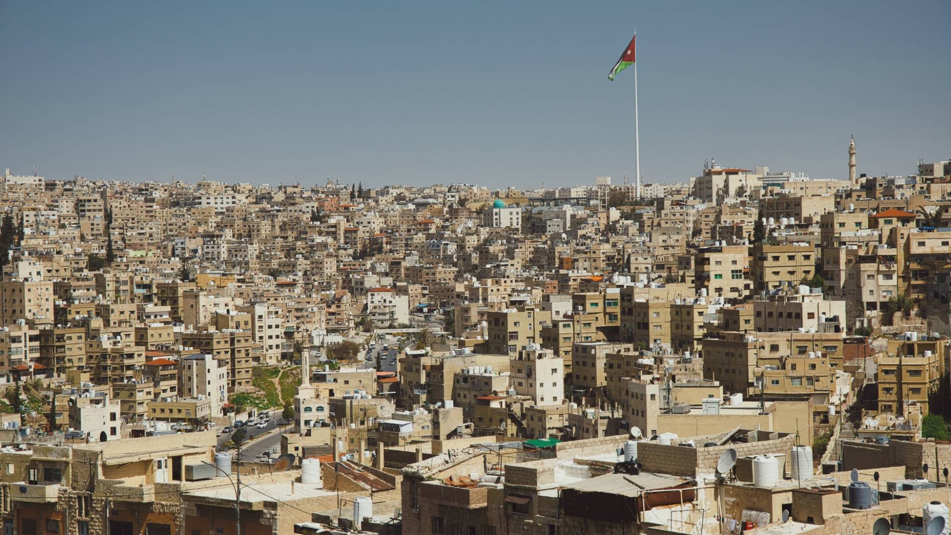 صورة عامة للعاصمة عمان