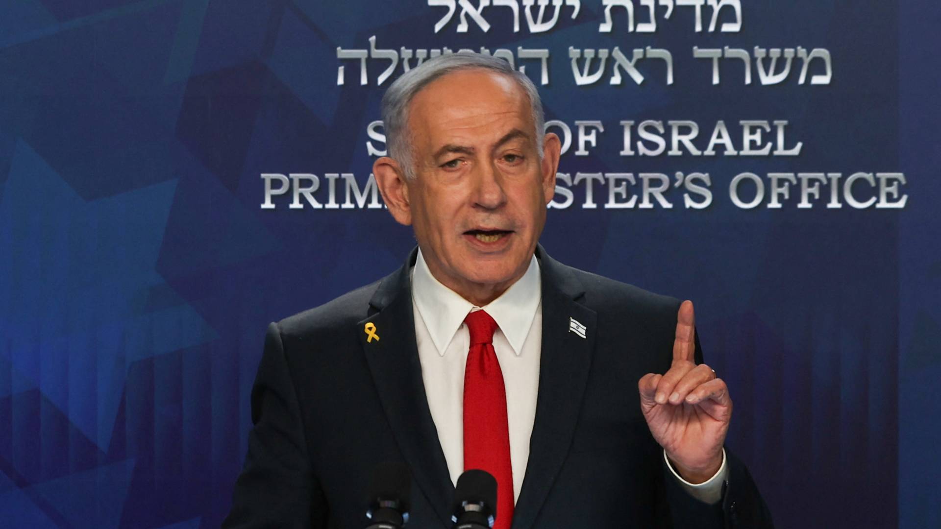 رئيس الوزراء في حكومة الاحتلال الإسرائيلي بنيامين نتنياهو