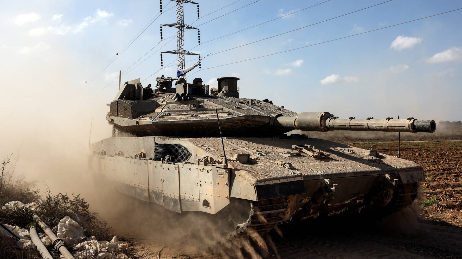 آلية للاحتلال الإسرائيلي غزة